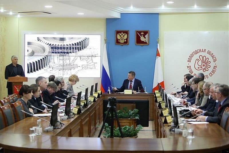 Фото заседания Заседания Инвестиционного совета области под председательством губернатора Олега Кувшинникова