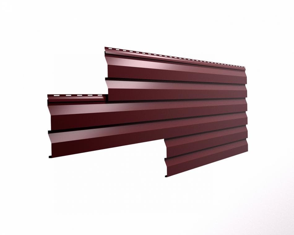 Сайдинг красный